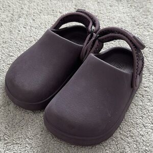 Purple Toddler Zara Clogs